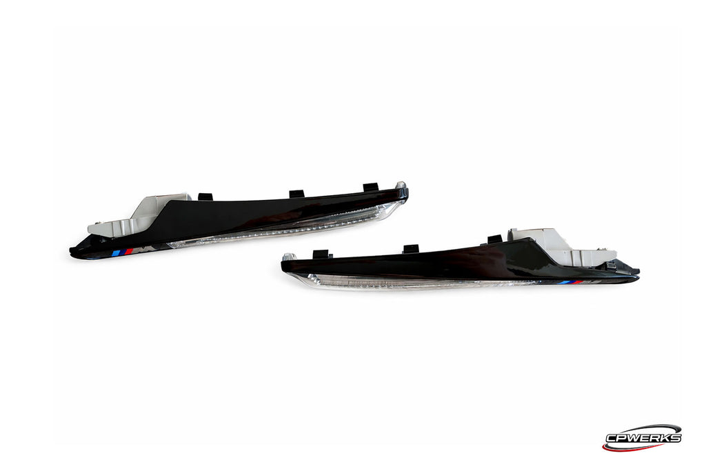 Genuine BMW 1M Coupe E82 Gloss Black Side Markers Set
