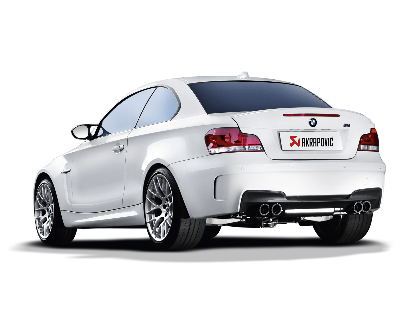 BMW 1M Coupe Akrapovic Slip-On Line Exhaust System (Titanium)