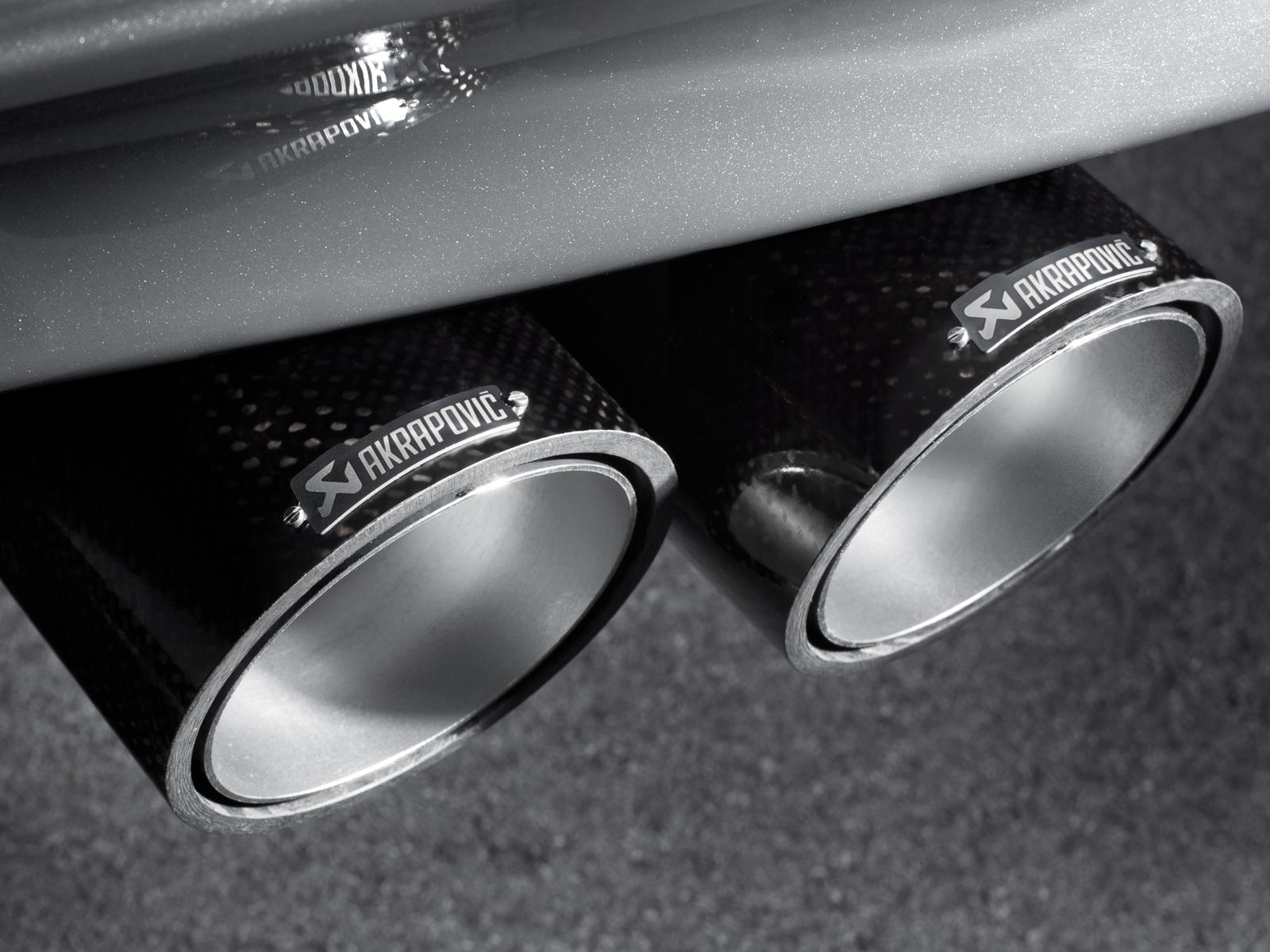 BMW 1M Coupe Akrapovic Slip-On Line Exhaust System (Titanium)