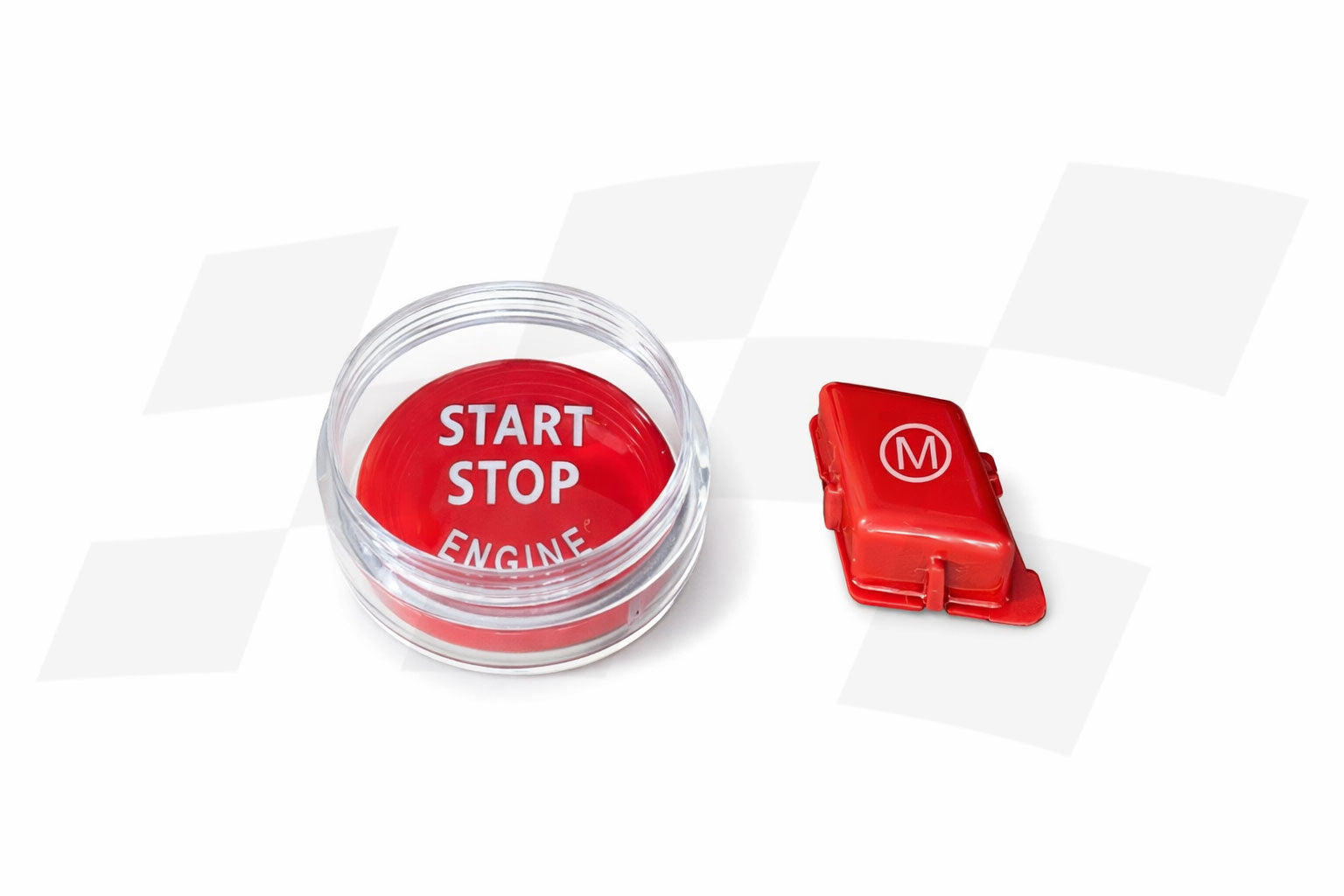 Red Start Button & Steering Wheel M Button for E8x / E9x